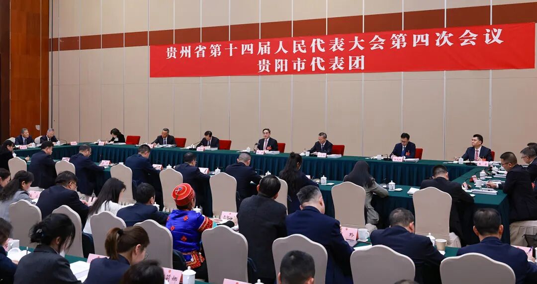 徐麟参加贵阳代表团审议