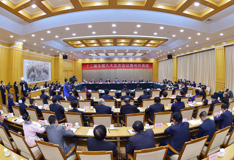 贵州代表团审查计划报告和预算报告