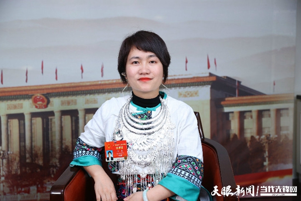 华茜代表：大数据销售助力“黔货出山”