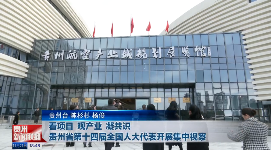 贵州新闻联播丨看项目 观产业 凝共识 贵州省第十四届全国人大代表开展集中视察