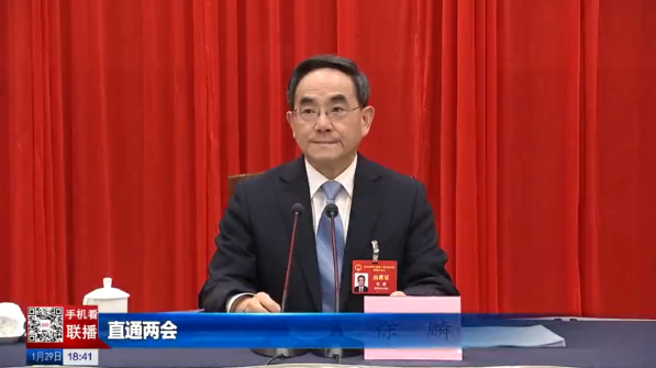 徐麟在参加安顺代表团审议时强调 推动兴业强县富民一体发展 因地制宜走好高质量发展新路