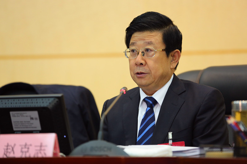 省委书记、省人大常委会主任赵克志主持第一次全体会议