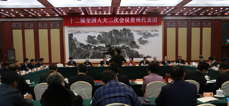 贵州代表团审议“两高”工作报告
