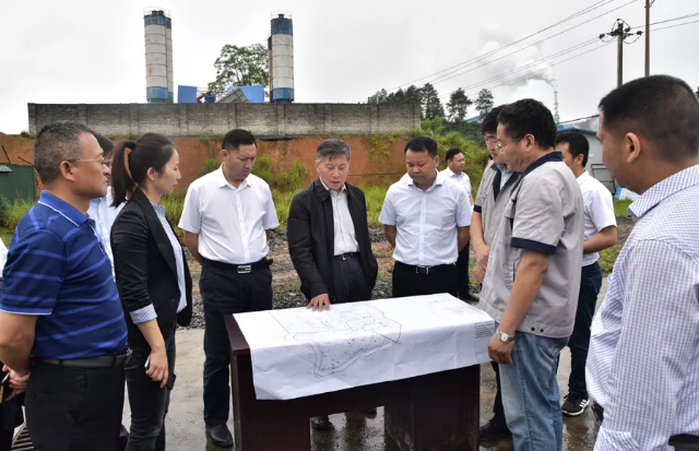 袁周赴天柱县督查中央环保督察反馈问题整改情况