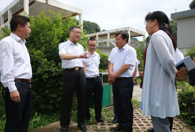 陈鸣明赴六枝特区督查中央环保督察反馈问题整改情况