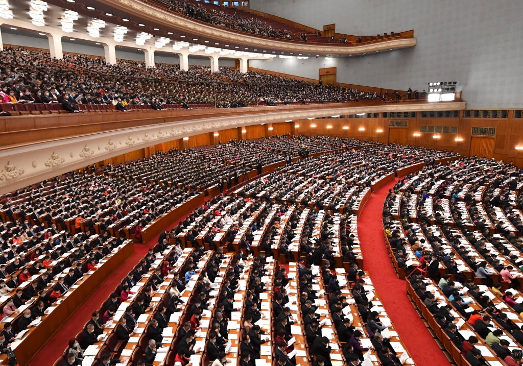 3月5日，第十三届全国人民代表大会第五次会议在北京人民大会堂开幕
