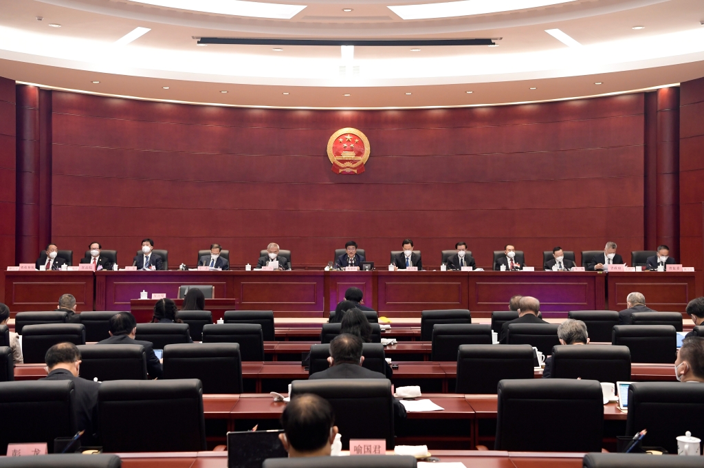 省十三届人大常委会第三十五次会议在贵阳召开