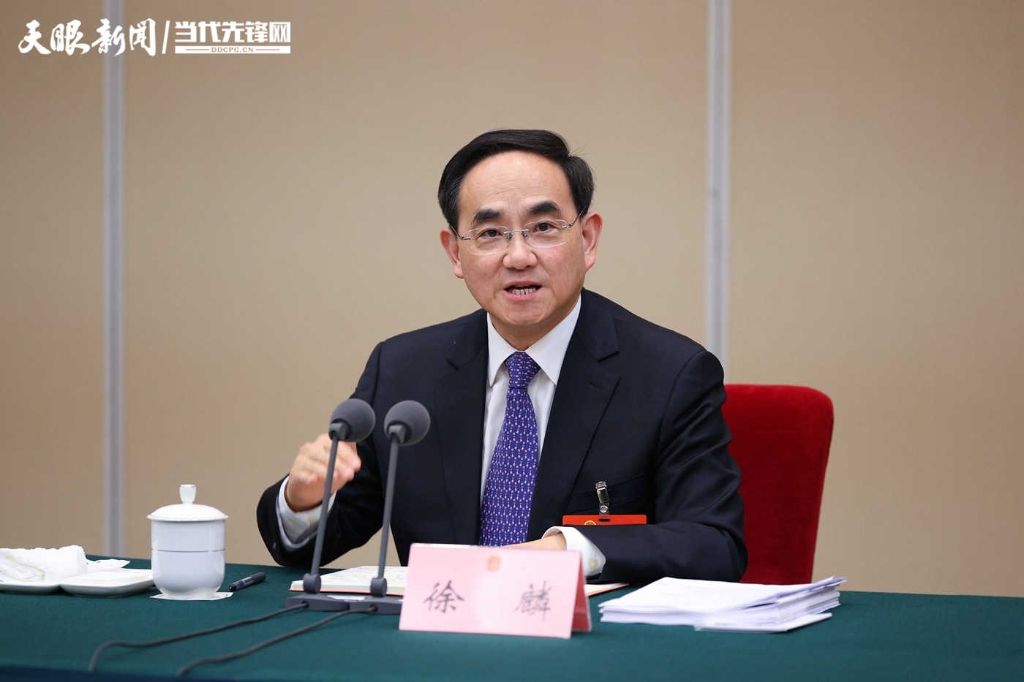 徐麟参加贵阳代表团审议