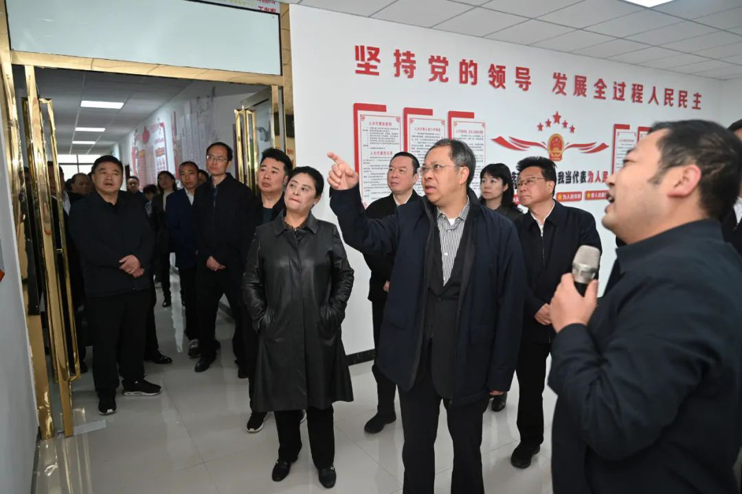 陶长海赴毕节市金沙县宣讲全国两会精神并调研