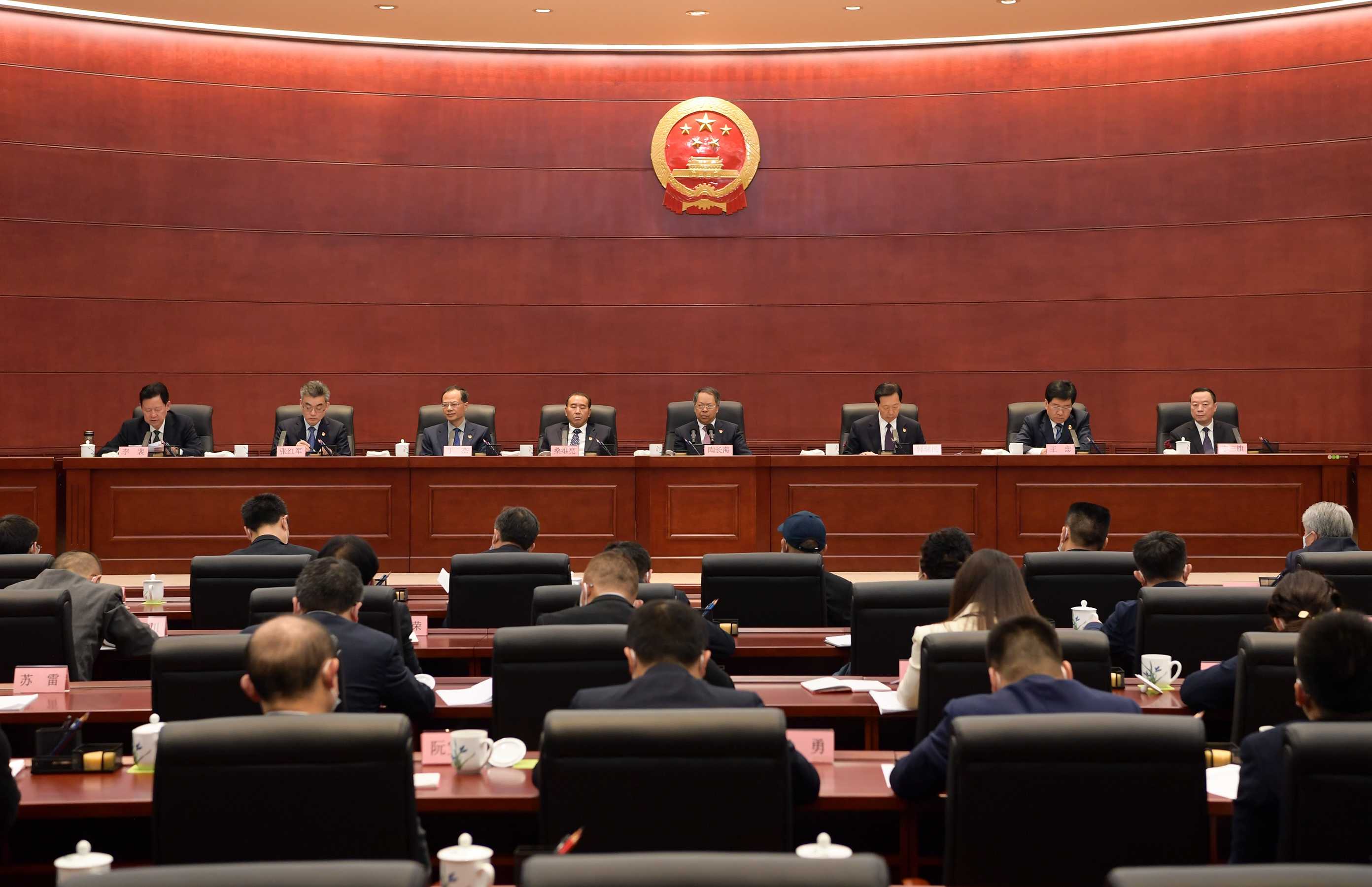 省人大常委会党组及机关各级党组织深入开展学习贯彻习近平新时代中国特色社会主义思想主题教育工作会议召开