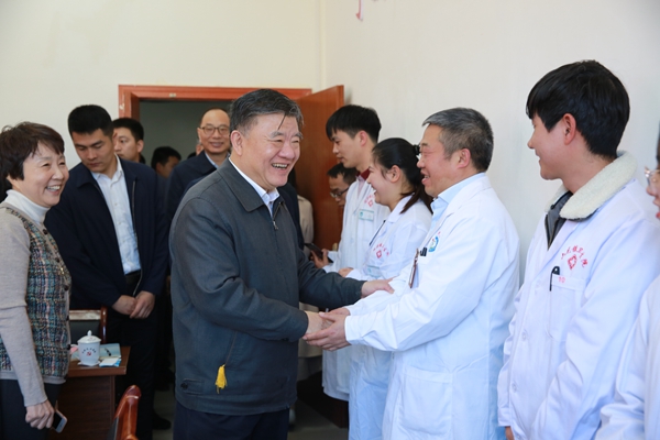 3月19日至21日, 全国人大常委会副委员长陈竺率队到我省考察调研