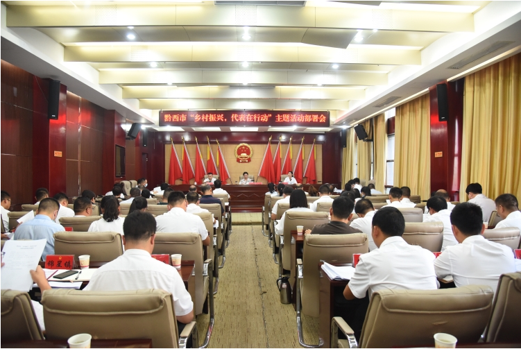 黔西市人大常委会召开“乡村振兴，代表在行动”主题活动部署会