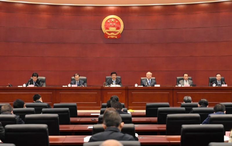 省人大常委会党组召开扩大会议 深入学习宣传贯彻落实党的二十大精神
